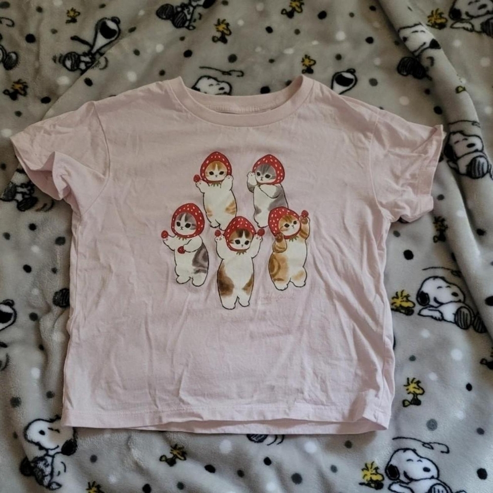 Uniqlo Mofusand baby tee
